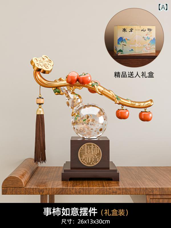 ホビー　雑貨　装飾品 Bei Hanmei クリスタル ひょうたん 飾り リビング ルーム 繁栄の 家の 装飾 ワイン キャビネット テレビキャビネット ライト 高級 ギフト 8,223円