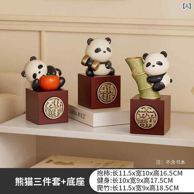 ホビー　雑貨　装飾品 成都 パンダ 文化 創造 周辺 土産 品が 段階的に 増加 デスク トップ 装飾 人に チャイナ風 ギフトを 送る