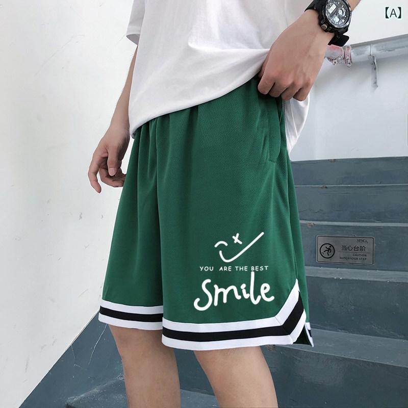 ショート　ハーフ　パンツ　 アメリカン ストリート 冷感 カジュアルショーツ メンズ 夏 クール ビッグ サイズ スポーツ ショーツ