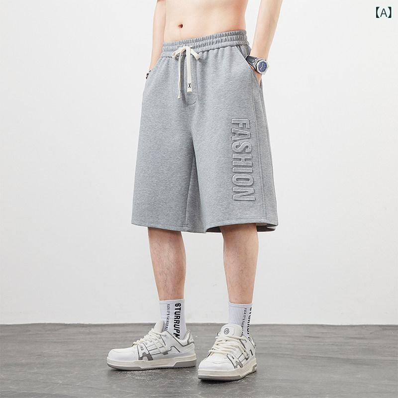 ショートパンツ ハーフパンツ Jin Zuan Lang 大きめ サイズ ショート パンツ メンズ 夏 薄手 ゆったり ミドル 丈 スポーツ カジュアル 五分