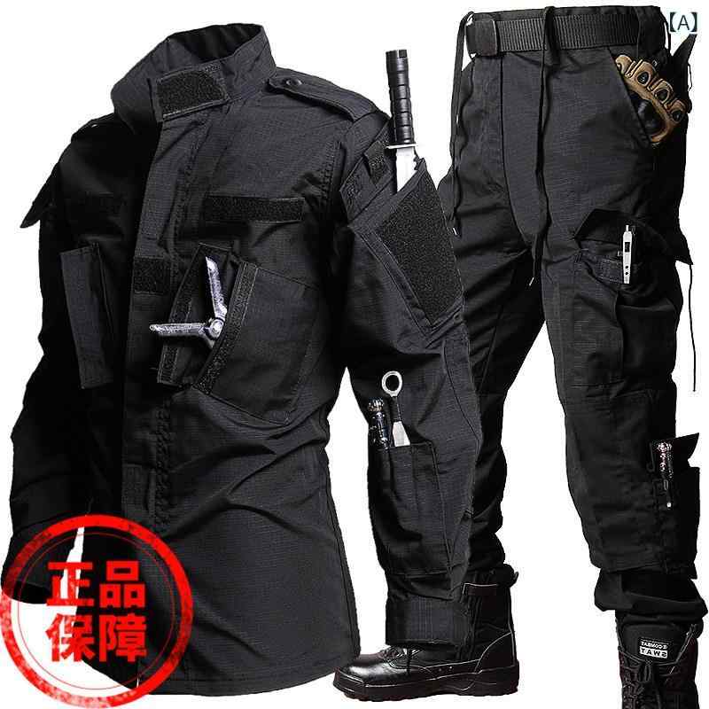 作業服 迷彩 セット  作業服 迷彩 セット 中国 戦術 訓練 服 軍事 ファン  インストラクターの 制服 軍の 緑の 迷彩 作業 傭 兵 ACU