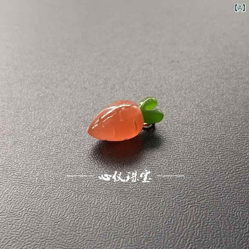 雑貨　ホビー　小物 南 ニンジン ジュエリー ペンダント かわいい ブレスレット 鎖骨 チェーン アクセサリー ガールフレンド 誕生日 プレゼント