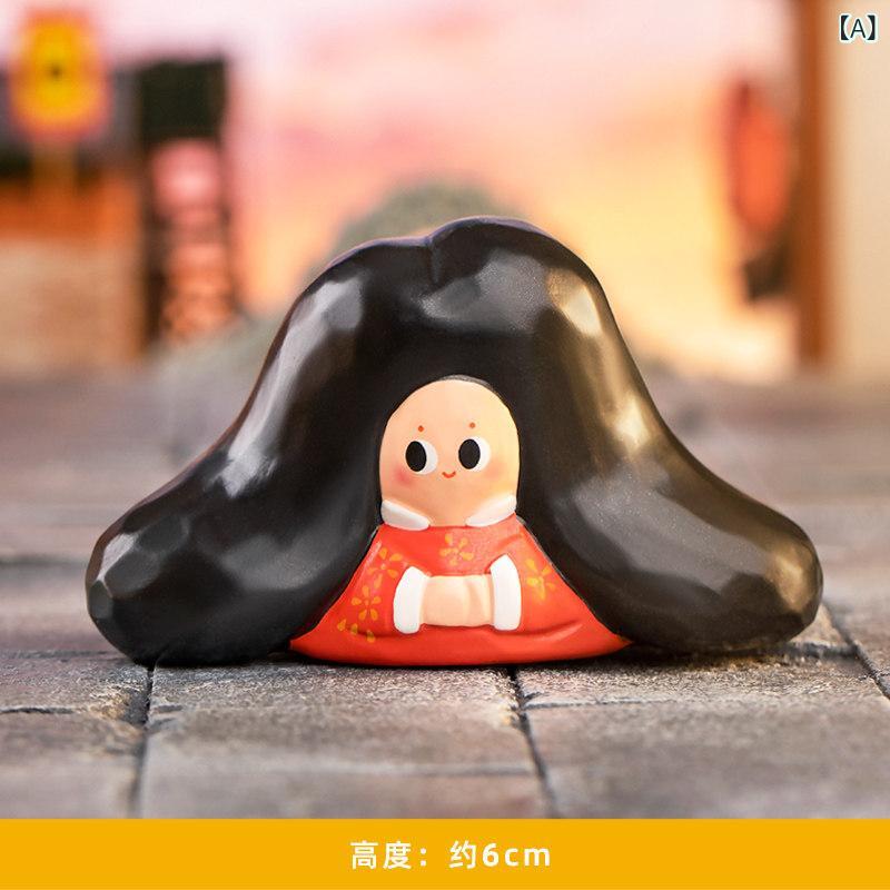 おもちゃ　ホビー 【大 美術 館】 抜け毛 防止の小 仙人 飾り 月 老 財 神 福 菩薩 女の子への 車 プレゼント