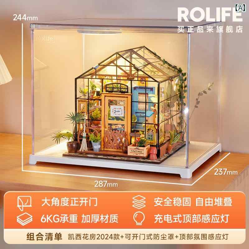 おもちゃ ホビー おもちゃ ホビー Rolife キャシー フラワーハウス DIY コテージ アート ハウス ミニチュア シーン 誕生日 プレゼント 6,511円