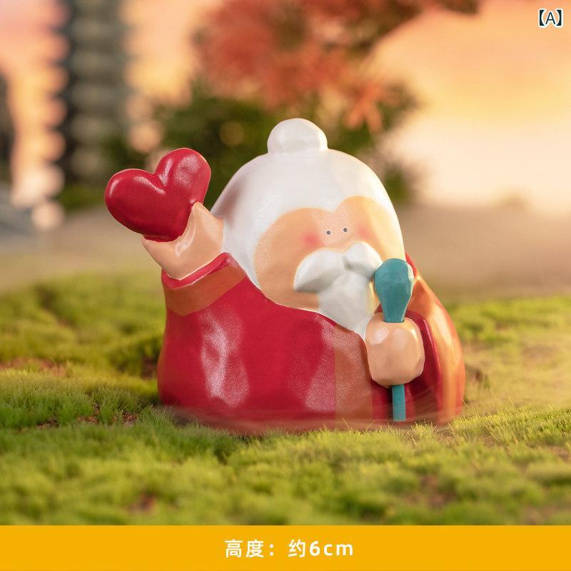 おもちゃ ホビー おもちゃ ホビー 大きい 美術 館の小さい フェアリーの 富の 神の 飾り かわいい 月 老 菩薩 車 デスク トップ な の 誕生日 プレゼント