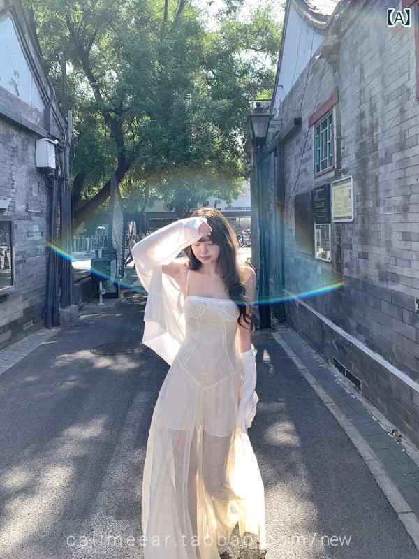 衣装 お召しもの レディース CallmeEar / /【 Flowering Dream】 ズボン吊り 刷り上げる ロング スコート レディース 公休日 仙女 酉の方角 お召しもの 夏