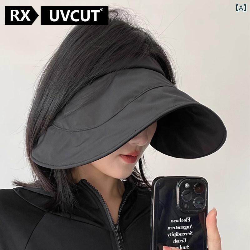 鳥打ち帽 UV撥ねのける サンハット RX UVCUTは亭主もち向け夏用和風目かくし鳥打ち帽で紫外線から肌を保護することするつば広が目立った特徴の室外用の空気の状態の通るお天道様帽です。
