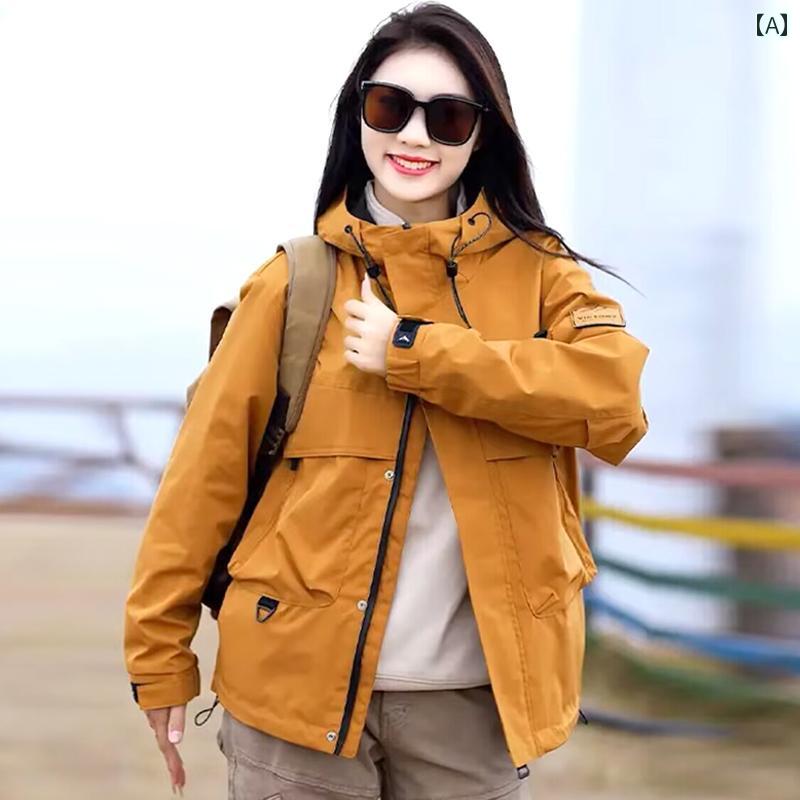 アウター パーカー アウトドア 成人女性用 上衣 烏兎 アウトドア 山登り 山歩き 旅する ボンネット付き添い人 防風 雨合羽 二人組 メンズ  ブランド名