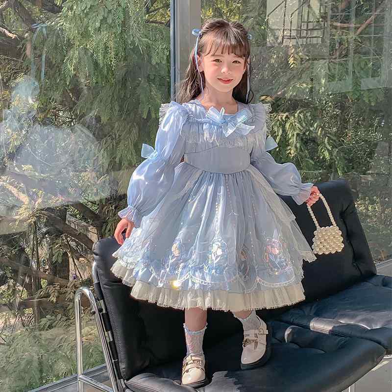御嬢さん ロリータお召しもの ロング丈 ふわふわ 妃殿下 衣装 チュール スコート 年月 今めかしい 愛くるしげ フォーマル 寄りあい用 口さかしい 影ぼうし