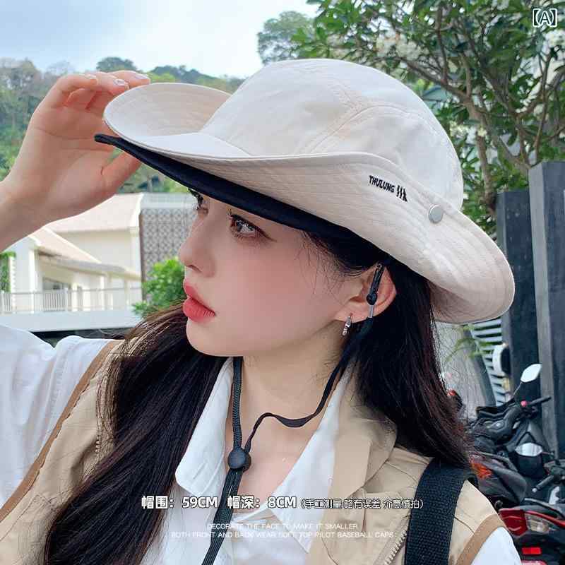 アウトドアハット フィッシャーマンズスタイル ダブルバイザー メンズ レディース UVカット ハイキング 登山 トレッキング 日よけ 日焼け防止 通気性 軽量x2