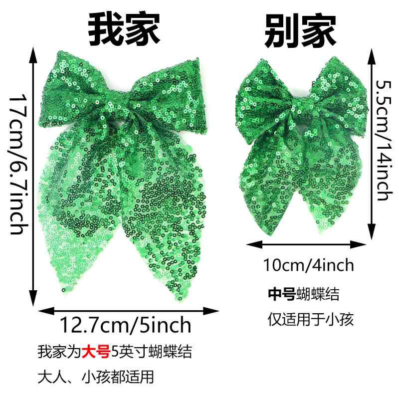 髪の毛ゼムクリップ 髪留め リボン結び 大ぶり キラキラ スパンコール チュール シュロの葉 高座 演奏 尖端佩び物 晴れ晴れしい 髪飾りつけ 口さかしい 揺れる  お祭り でき事 相応うx50