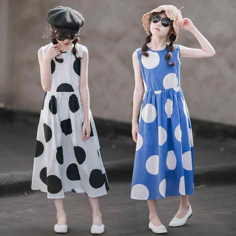 ワンピース 女の子 夏用 プリンセスドレス 綿100% ゆったり キャミソール ロングスカート 親子お揃い かわいい スタイリッシュ 軽量 通学 普段使い