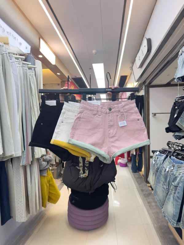 レディース デニム ショートパンツ 夏用 ハイウエスト Aライン ヒップアップ スリム 小柄対応 欧米風 トレンド カジュアル 普段使い デニム素材 軽量 伸縮性