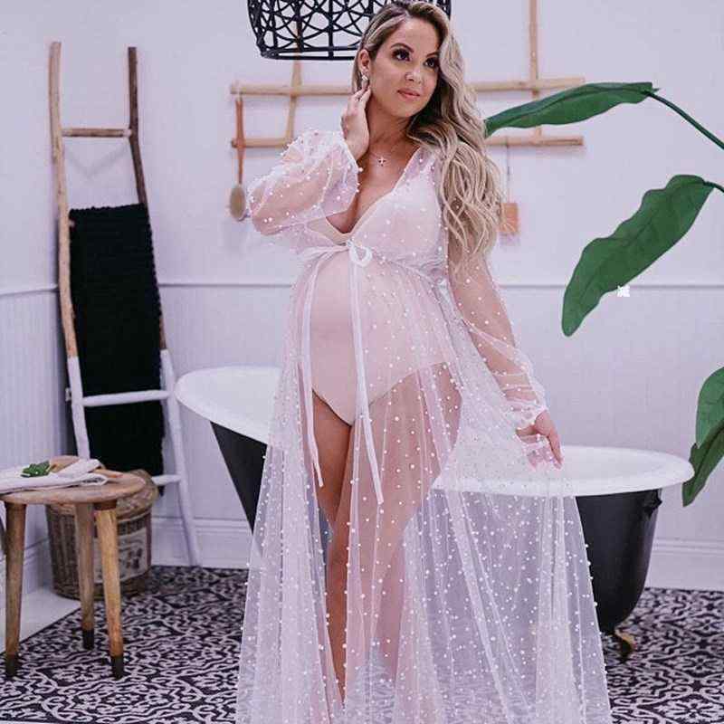 妊婦用 ビーチカバーアップ ロングケープ ディープVのど首 カクテルドレスルー 大きめ 大きさ ゆったり ビキニ相応う 夏用 軽さ原料品 透け感 不死化映画化針路
