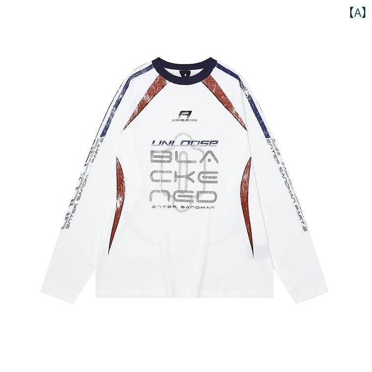 長袖 Tシャツ メンズ レディース コーマ綿 クルーネック ゆったり スポーツ インナー トップス サッカー ユニフォーム 快適 軽量 柔らかい 素材
