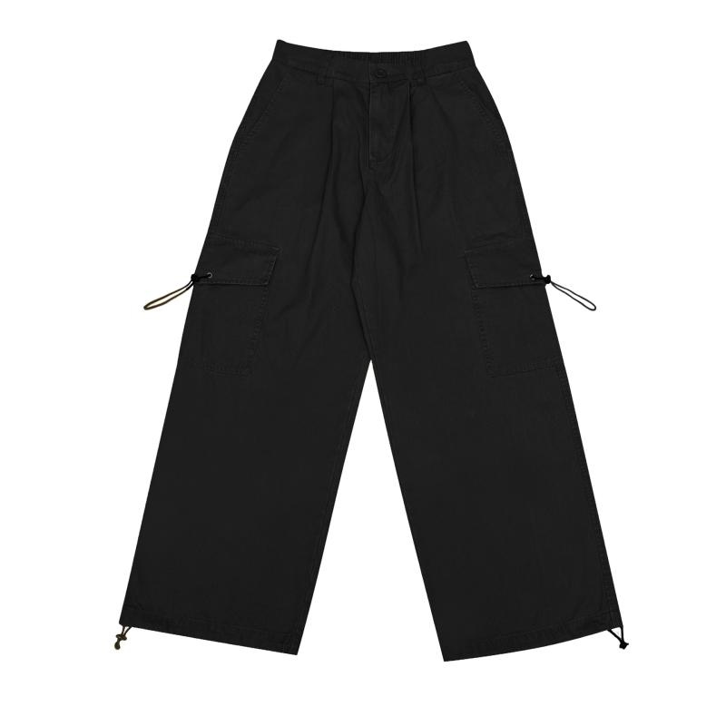 カーゴパンツ ワイドレッグ ゆったり 相応う 心地好い 秋 表どおり デイリー 普段使い走り  流行り物 ボトムス 好いたらしい 軽さ