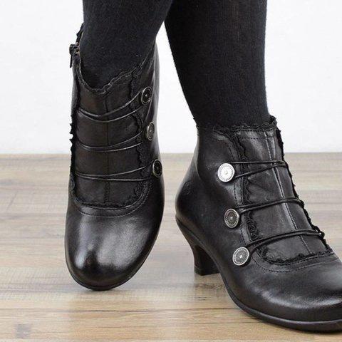 ショートブーツ レディース 厚底 ハイヒール 大きいサイズ アンクル丈 歩きやすい スタイリッシュ 普段使い 女性用シューズ 5,541円