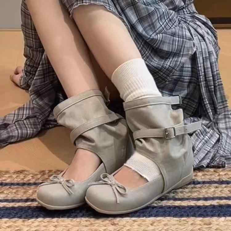 サンダル 女性用 バレエ メアリージェーン 夏用 通気性 インソールヒール カジュアル ストラップ 軽量 フラット ショート丈 普段使い 吸湿速乾 伸縮性