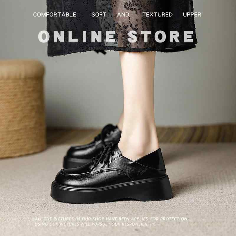 靴 女性用 厚底 ローファー シューズ 春 増高 ステップイン 二ウェイ 小型 革 毛付き 暖か 軽量 快適 ソフト素材 クッション性 普段使い 通勤 ビジネス カジュアル