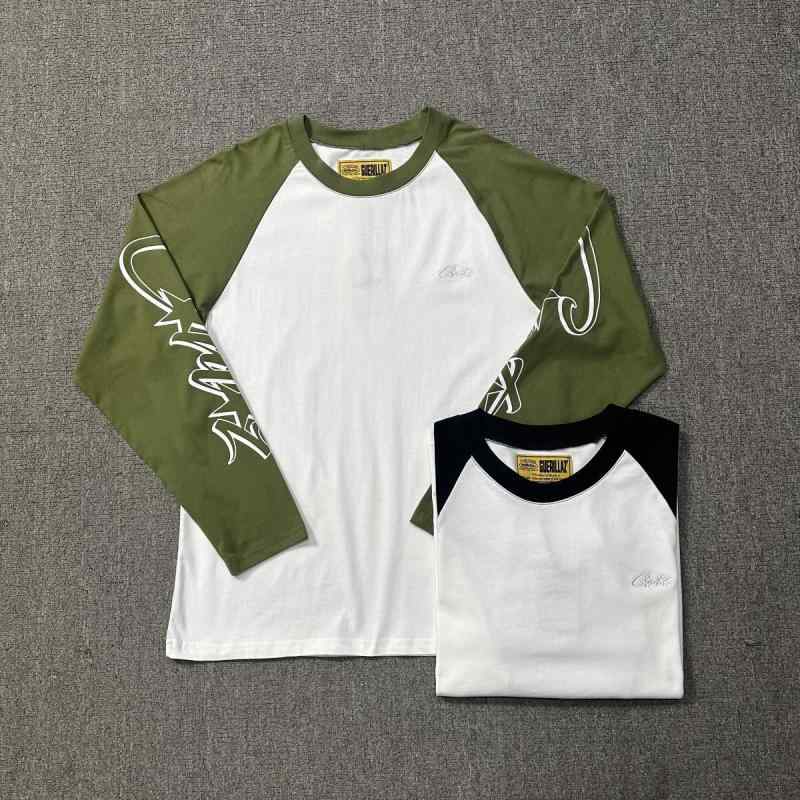 Tシャツ 長袖 ラグラン袖 ツートンカラー クルーネック 合わせやすい ベースレイヤー トップス カジュアル 日常使い コーディネート自在 軽量 伸縮性