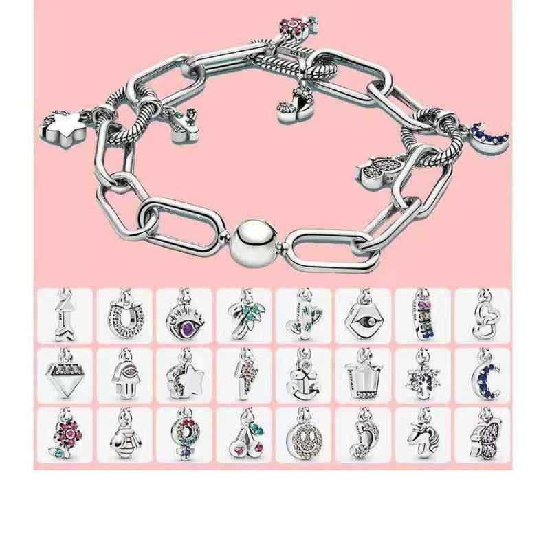 ブレスレット 925 シルバー シンプル ファッション 小さな チャーム 紐結び アクセサリー 女性用 日常使い ジュエリー 軽量 細身 デザイン|みやショップ店