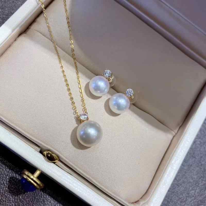 レディース イヤリング ピアス セット 18Kゴールド 大型パール 白 スタッド シンプル デザイン 高級感 女性用 アクセサリー|みやショップ店