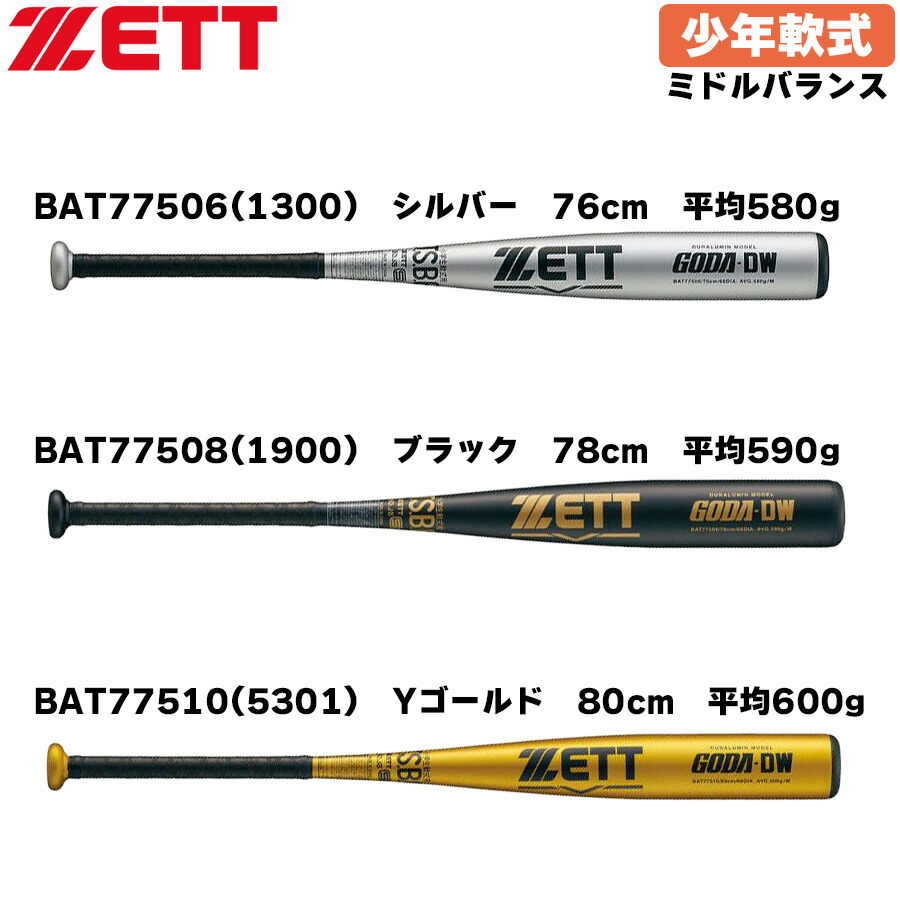 楽天市場】ゼット ZETT 野球 少年軟式バット ジュニア 小学生