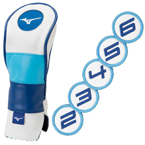 MIZUNO★ミズノ★ワールドカラー★ヘッドカバー５点セット★美品★スタッフ MIZUNO☆ミズノ☆ワールドカラー☆ヘッドカバー5点セット☆美品☆スタッフ