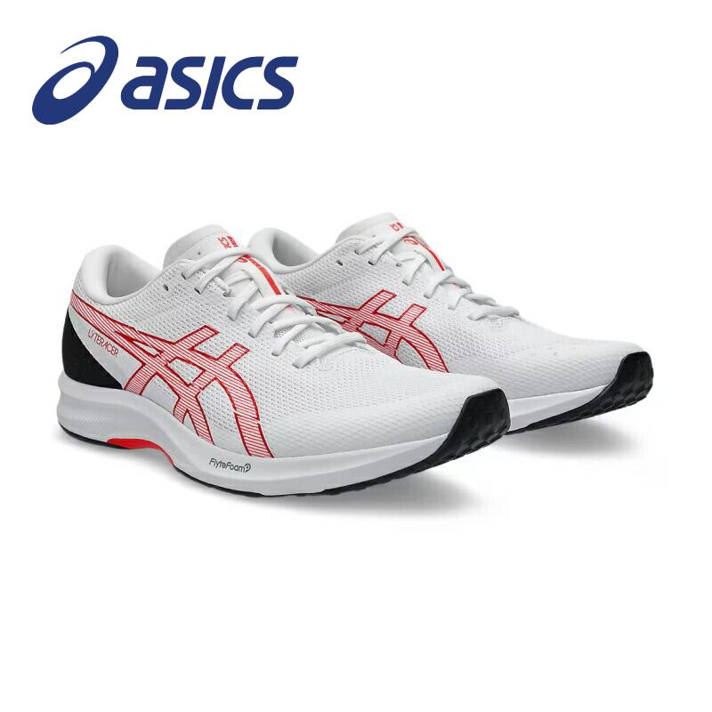 アシックス Running シューズ（メンズ） ＬＹＴＥＲＡＣＥＲ ６ 1011B971 102 ＷＨＴ／ＦＬＡＳＨ ＲＥＤ