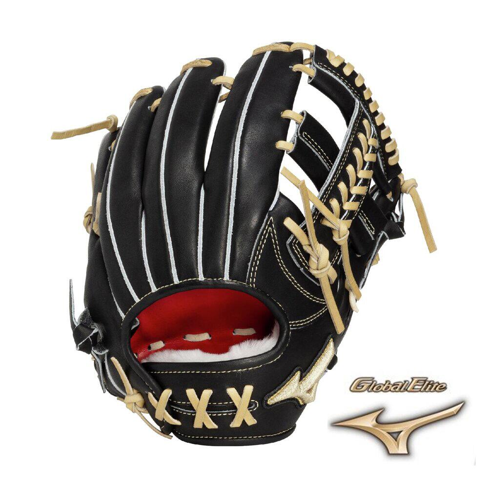 ミズノ　硬式用　グローブ　内野手用　グローバルエリート　プロフェッショナルセレクション　紅林型　サイズ9　1AJGH34413　0980　ブラック×ブロンド 35,750円