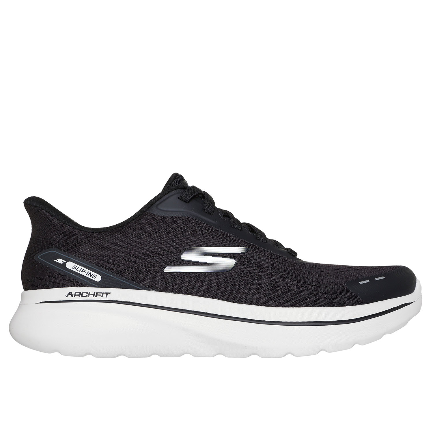 スケッチャーズ シューズ スポーツカジュアルシューズ GO WALK ARCH FIT N-JOY-NOBEND 217075 (BKW)BLACK/WHITE メンズ・ユニセックス