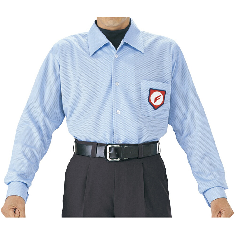 SSK エスエスケイ UPW015 審判用長袖メッシュシャツ 【XO】 （パウダーブルー） 楽天市場】[SSK]エスエスケイ審判用長袖メッシュシャツ(UPW015