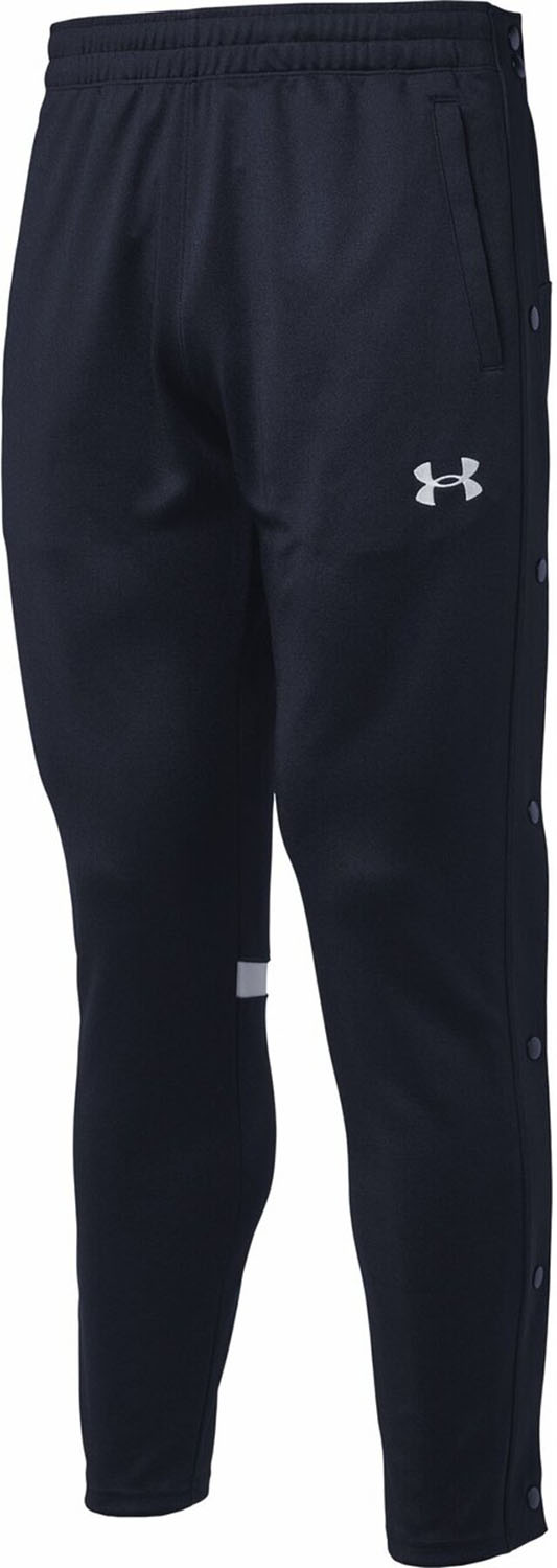 アンダーアーマー バスケットボール パンツ トレーニングウェア UA チーム フルボタン パンツ 1385324 410 Midnight Navy ユニセックス