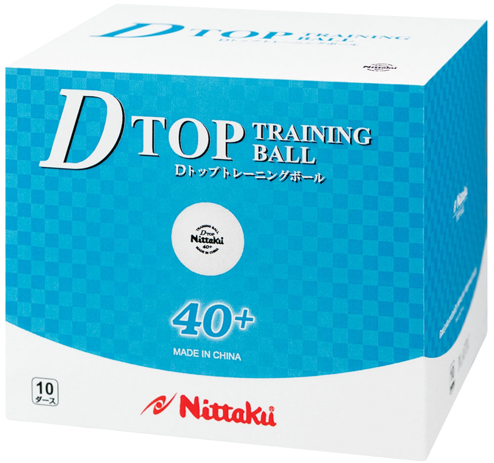 ニッタク 卓球 ボール Dトップトレキュウ(10ダースイリ) NB-1520
