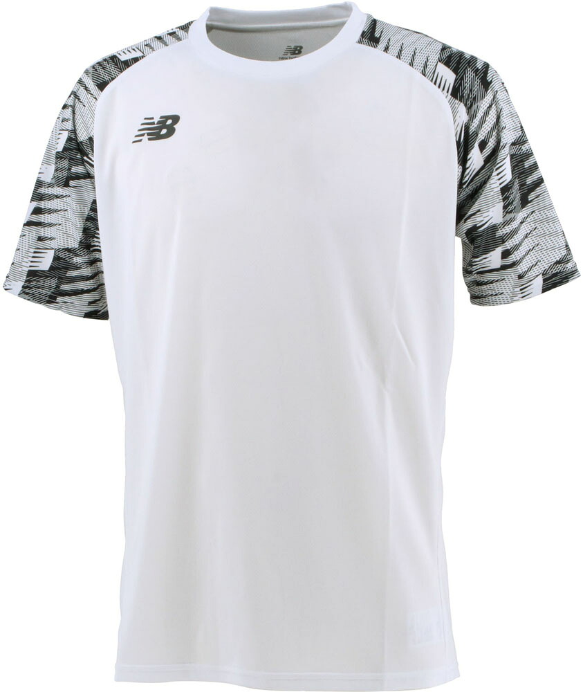 ニューバランス サッカー Tシャツ ゲームシャツ・パンツ 53 ゲームシャツ JMTF1417 WT ホワイト メンズ