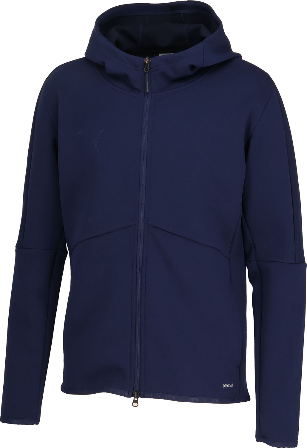 プーマ サッカー ジャケット スウェット・トレーナ PUMAFTBL TRAVEL フーデットスウェット JKT 660131 6 PUMA Navy メンズ｜スポーツミヤスポ店
