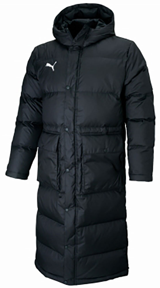 プーマ サッカー コート ウインドウェア TEAMLIGA ロングダウンコート 657736 3 Puma Black メンズ