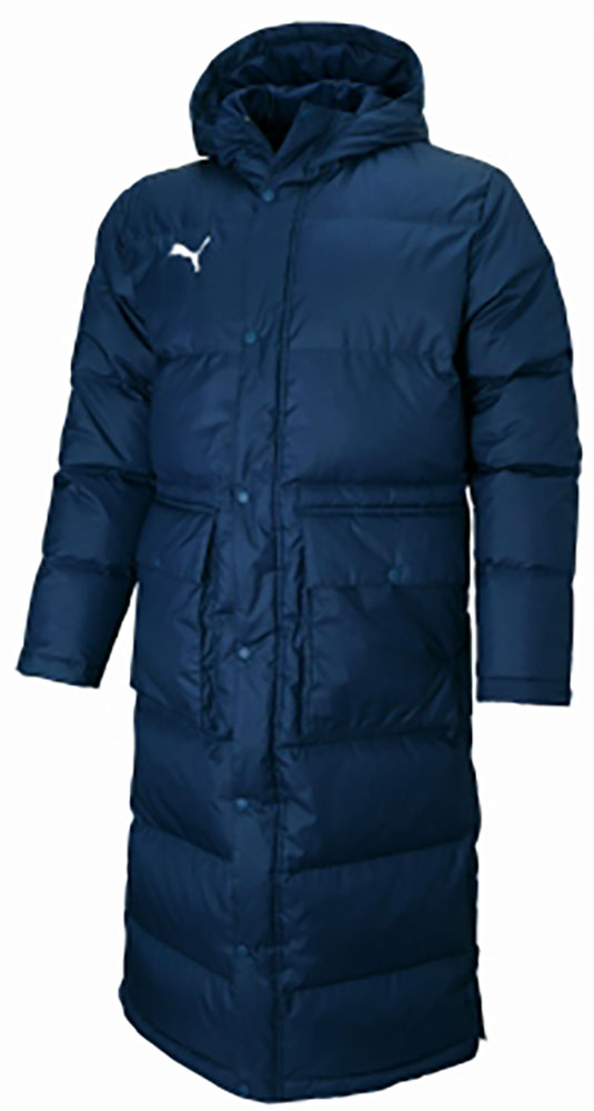 プーマ サッカー コート ウインドウェア TEAMLIGA ロングダウンコート 657736 6 Peacoat メンズ