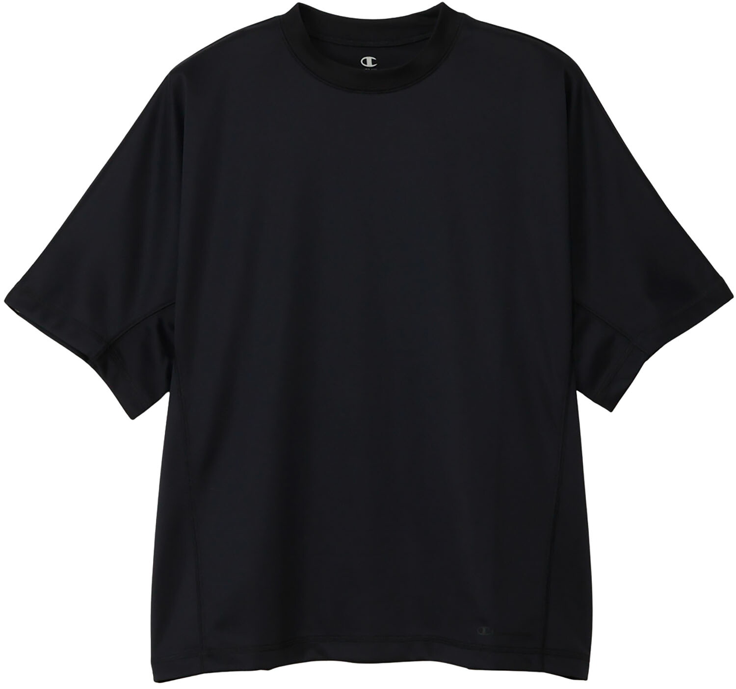 チャンピオン マルチスポーツ 半袖Tシャツ Ｔシャツ SHORT SLEEVE T-SHIRT C3-CS390 90 ブラック メンズ｜スポーツミヤスポ店