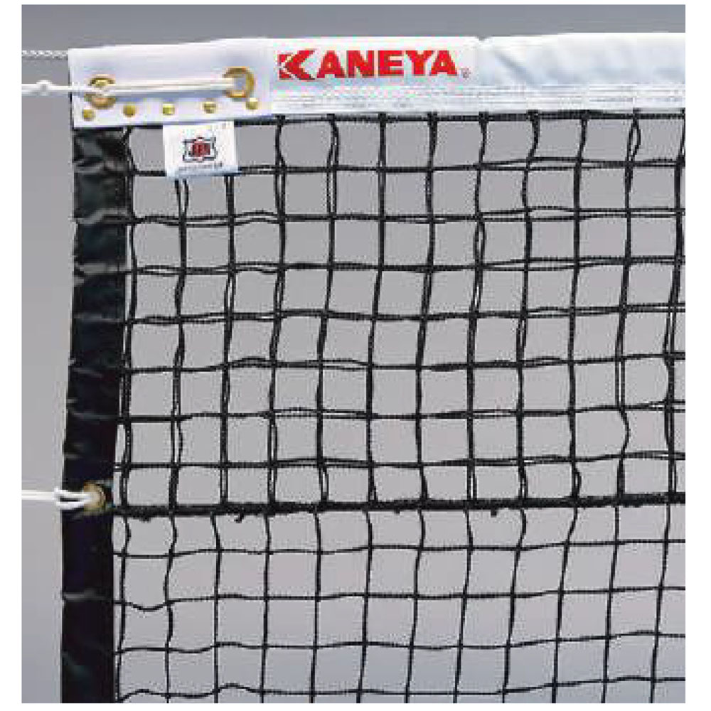 カネヤ テニス ネット 硬式テニスネット PE60W 黒 K-1207 UNISEX