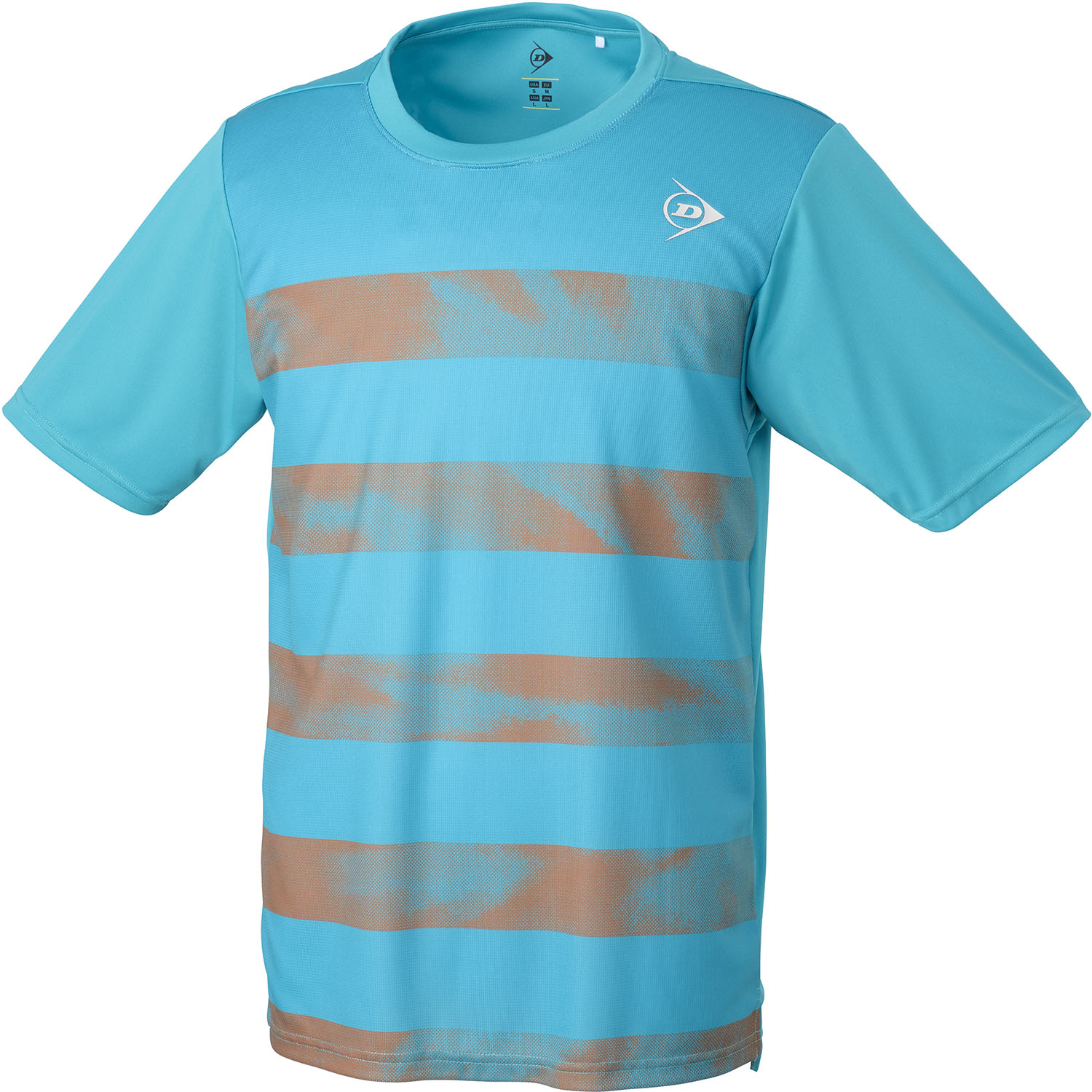 ダンロップ 庭球 力くらべティーシャツ 力くらべティーシャツ・ズボン下 GAME SHIRT DAP1401 744 レイクブルー ユニ一発やる テニス-その他
