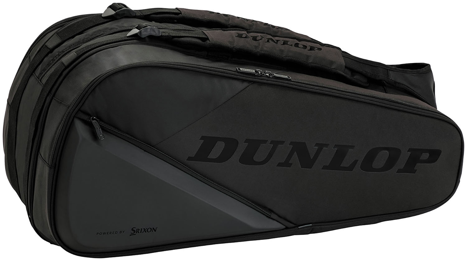 ダンロップ テニス バッグ バッグ ラケットバッグ12 DTC-2480 DTC2480 840 ブラックブラック｜スポーツミヤスポ店