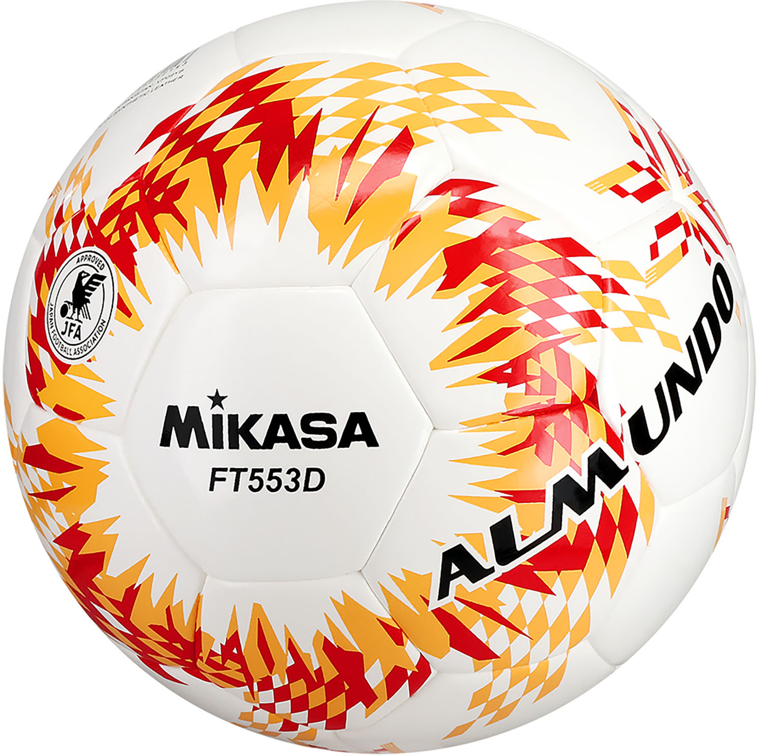 ミカサ サッカー サッカーボール ボール サッカー5号 ALMUNDO 検定球 シームロック 赤オレンジ FIFA FT553DRO