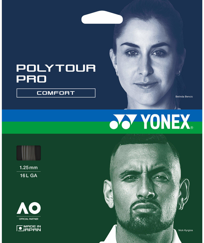ヨネックス テニス ガット ガット・ラバー ポリツアープロ130(200m) PTP130R2 278 グラファイト