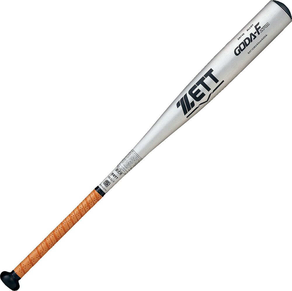 ゼット 野球＆ソフトボール バット 硬式金属製バット GODA-Fz740 BAT15384 1300 シルバー