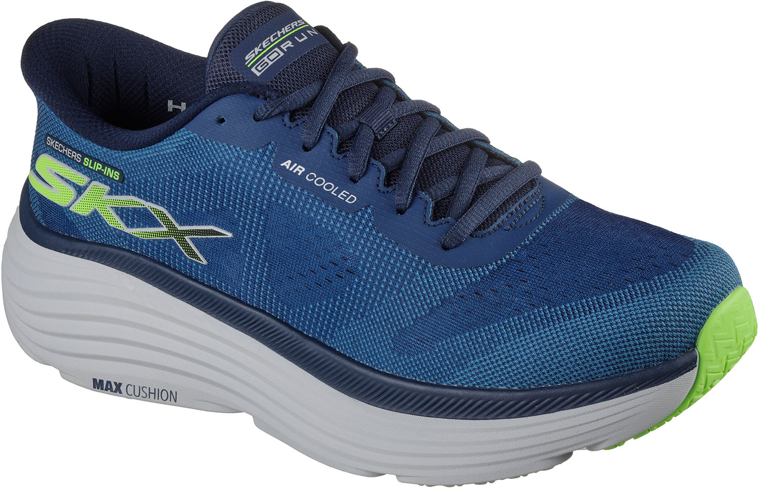 スケッチャーズ 心地よい シューズ シューズ MAX CUSHIONING ENDEAVOUR-EXCITON 220611 NVY 米国海軍 メンズ