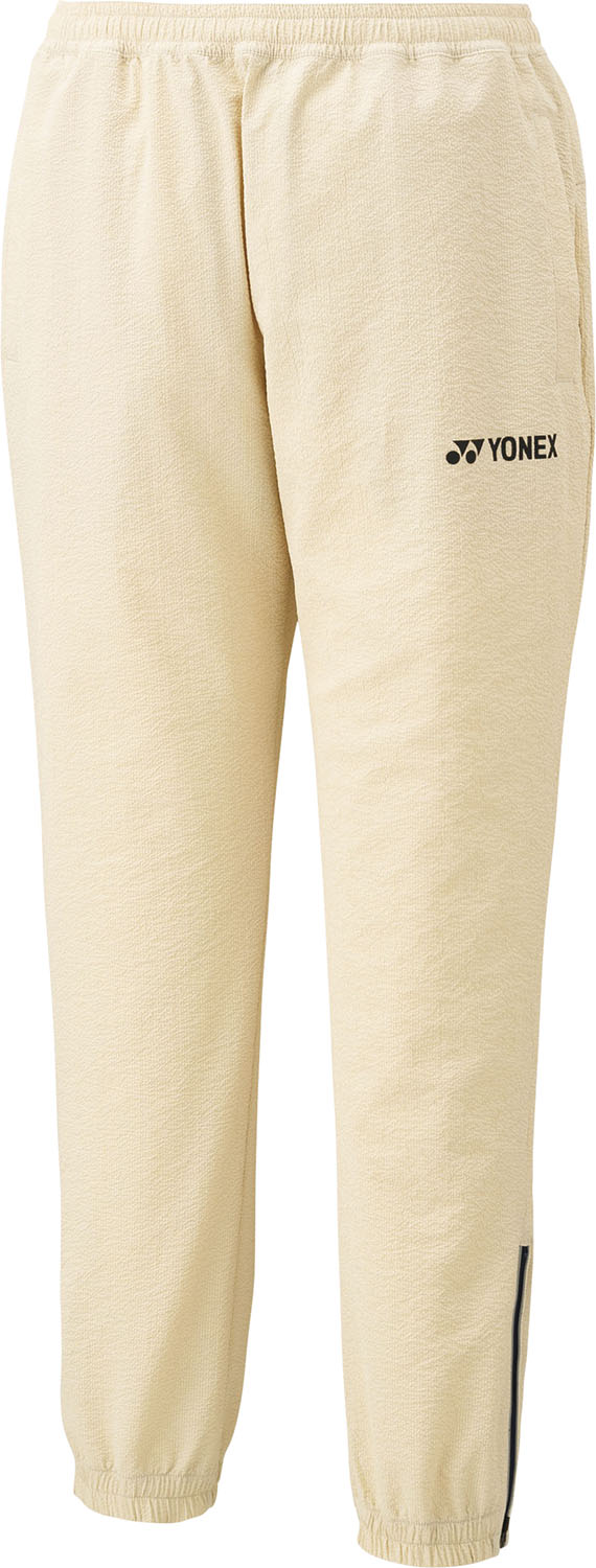 ヨネックス テニス パンツ トレーニングウェア ユニウォームアップパンツ(フィットスタイル) 60158Y 456 アイスベージュ ユニセックス