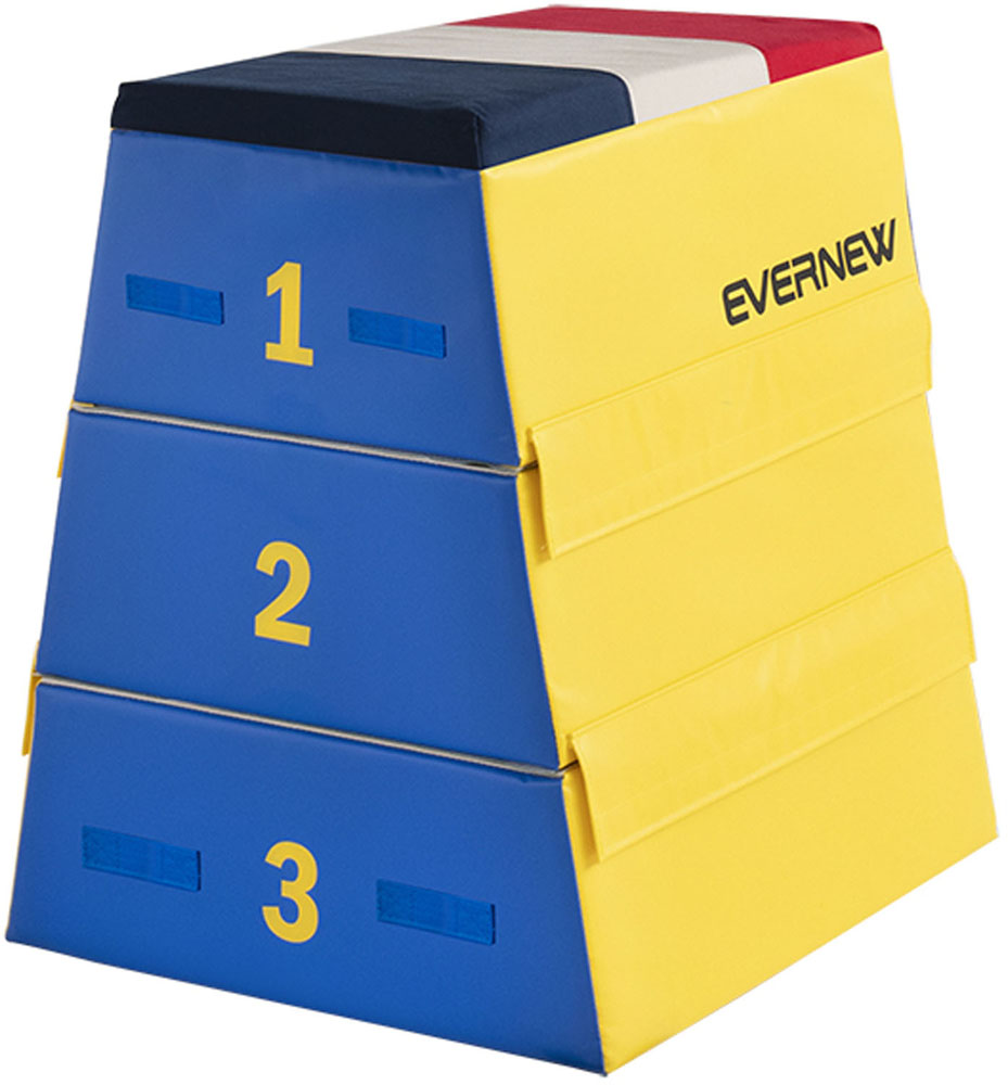 エバニュー 授業時間体育物の具 とび箱 物の具・備え付け 質問用紙とび箱3段 EKF338