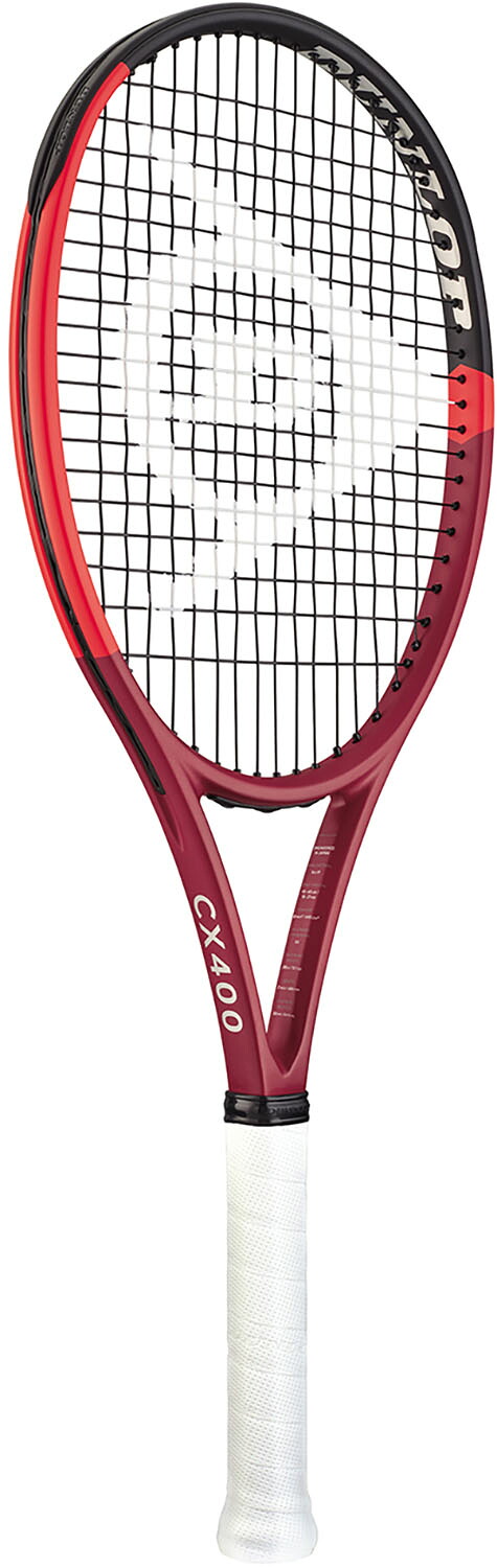 ダンロップ テニス 硬式テニスラケット ラケット DUNLOP(ダンロップ) テニス 硬式テニスラケット 24CX400（フレームのみ）DS22406 G1 DS22406 レッド×ブラック