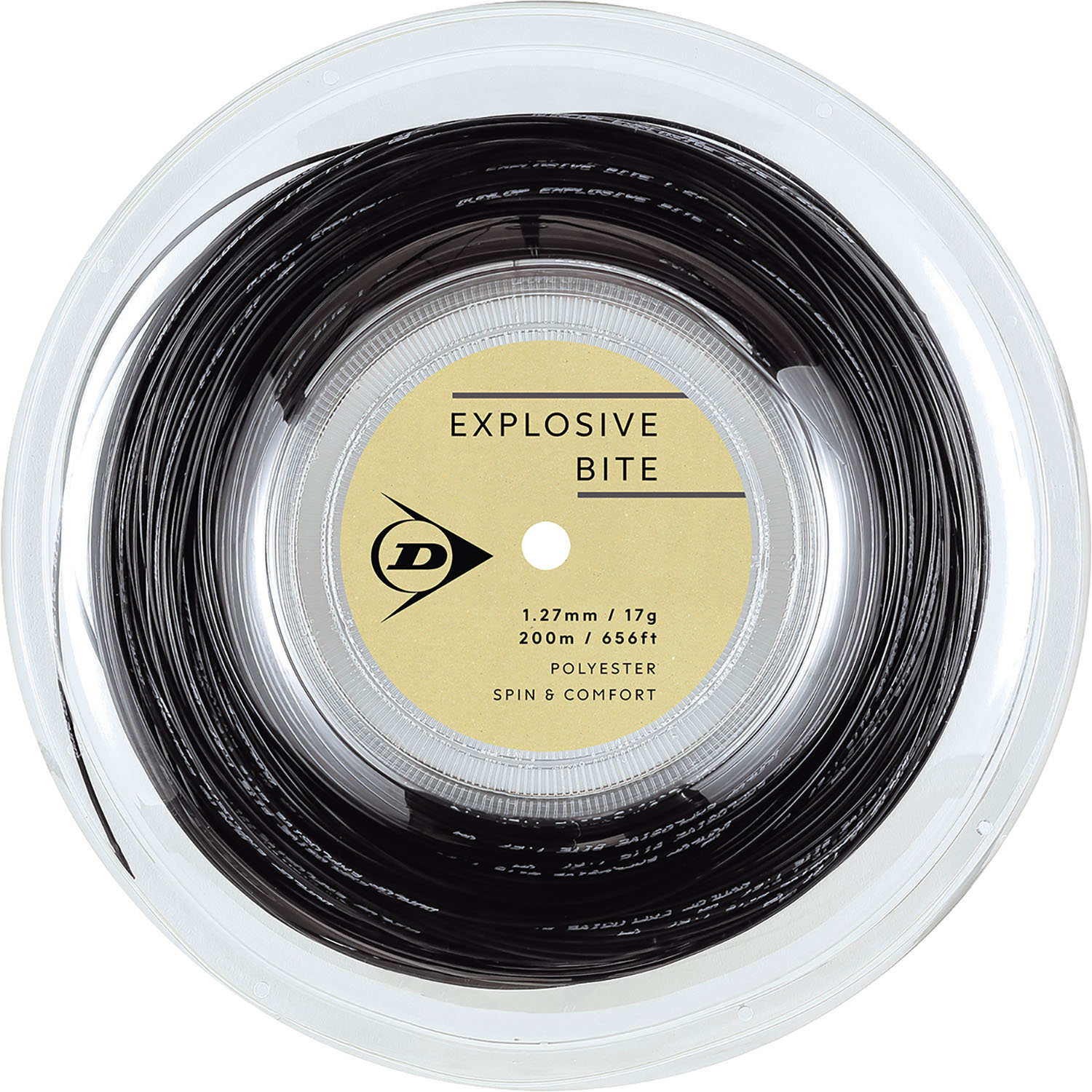 ダンロップ テニス ガット ガット・ラバー EXPLOSIVE BITE ロール DSTA12011 79 BK